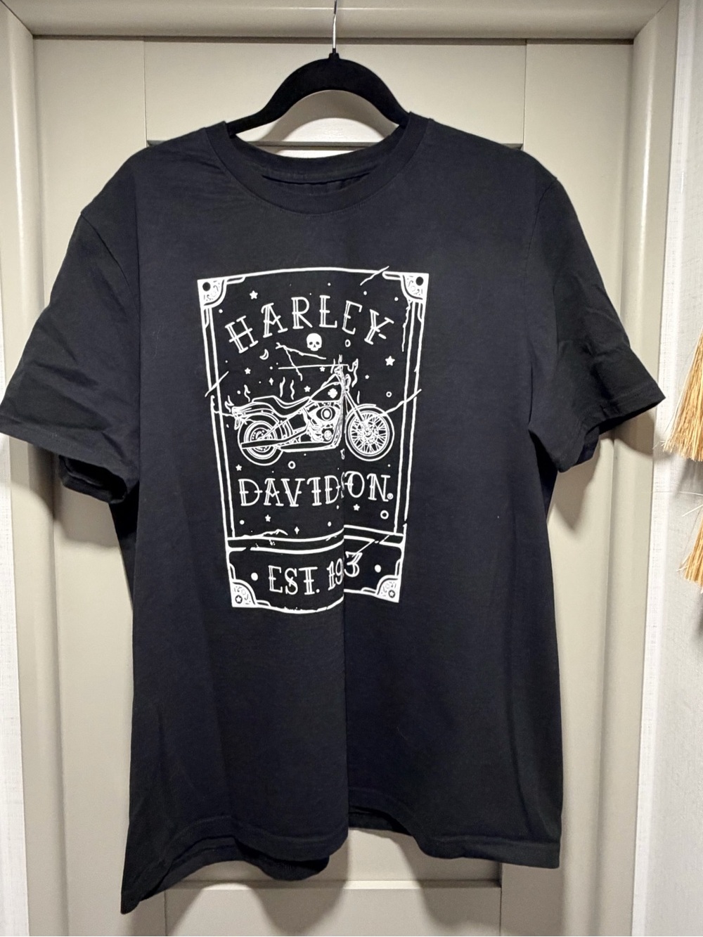 Harley-Davidson Men's Black Graphic Tee - Motorcycle Logo